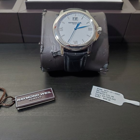 Watch Man Raymond Weil Tradition 5576-ST-00307 Leather/Black - Picture 6 of 7